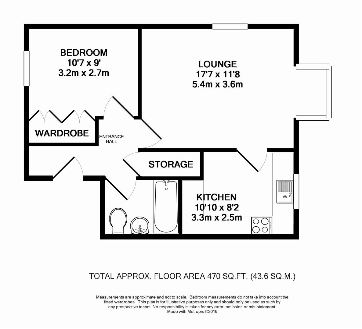 Floorplan for Tanyard Close, Horsham